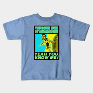 Gold Coast Titans - Tino Fa'asuamaleaui - YOU DOWN WITH ME? Kids T-Shirt